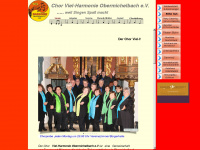 vielharmonie.obermichelbach.net Webseite Vorschau