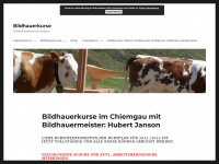 bildhauerkurs.com Webseite Vorschau