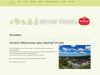 obsthof-strodel.de Webseite Vorschau