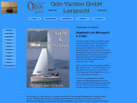 odin-yacht.de Webseite Vorschau