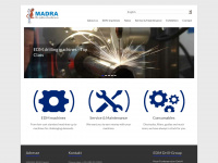 madra-edm.de Webseite Vorschau