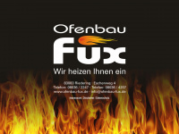 ofenbau-fux.de Webseite Vorschau