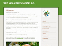 ogv-egling-heinrichshofen.de Webseite Vorschau