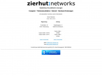 zierhut-networks.de Webseite Vorschau