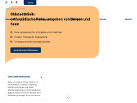 ohlstadtklinik.de Webseite Vorschau