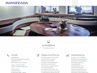 avanzzada.com Webseite Vorschau