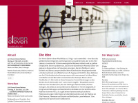 11-11-musik.de Webseite Vorschau