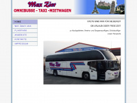 omnibus-zier.de Webseite Vorschau