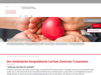caritas-hospiz-traunstein.de Webseite Vorschau