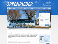 oppenrieder-reisen.de Webseite Vorschau