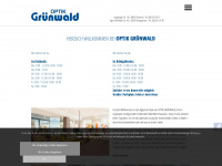 optik-gruenwald.de Webseite Vorschau