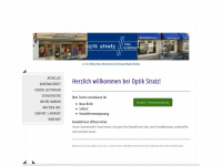 optik-stratz.de Webseite Vorschau