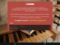 orgelmuseum-kelheim.de Webseite Vorschau