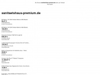 sanitaetshaus-premium.de Webseite Vorschau