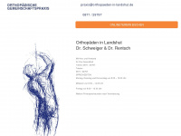orthopaeden-in-landshut.de Webseite Vorschau