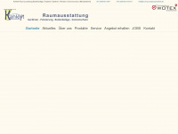raumausstattung-kahlert.de Webseite Vorschau