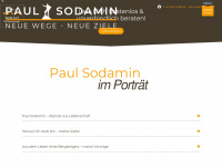 paul-sodamin.at Webseite Vorschau