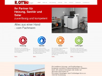 ott-heizung-sanitaer-solar.de Webseite Vorschau