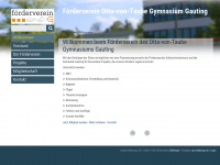 foerderverein-ovtg.de Webseite Vorschau