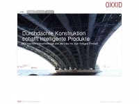 oxxid.de Webseite Vorschau