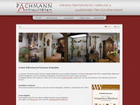 pachmann-antik.de Webseite Vorschau