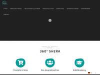 shera.de Webseite Vorschau