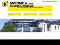 konnertz.de Webseite Vorschau