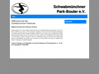 parkbouler.com Webseite Vorschau