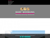 banf-werbung.de Webseite Vorschau
