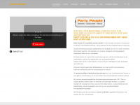 party-people.net Webseite Vorschau