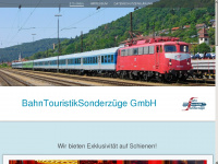 eisenbahnreisen.de Webseite Vorschau