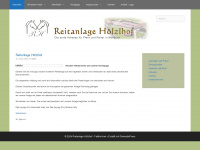 hoelzlhof.de Webseite Vorschau