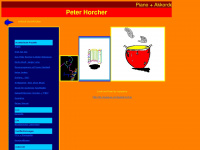 peter-horcher.de Webseite Vorschau