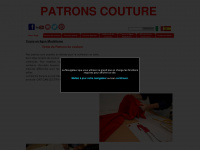 patroncouture.net Webseite Vorschau