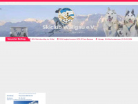 skiclub-wallgau.de Webseite Vorschau