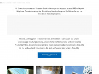 pbi-fassadentechnik.de Webseite Vorschau