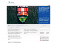 pbs-logistics.de Webseite Vorschau