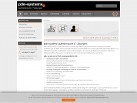 pde-systems.de Webseite Vorschau
