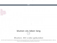 blumen-rosenrot.at Webseite Vorschau