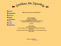 gasthaus-zipserberg.de Webseite Vorschau