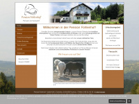 pension-fohlenhof.de Webseite Vorschau