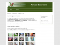 pension-habermann.de Webseite Vorschau
