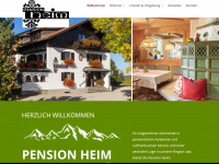 pensionheim.de Webseite Vorschau