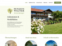 pension-wagner-boeck.de Webseite Vorschau