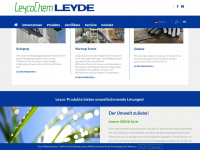 leyde.com Webseite Vorschau