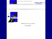 petruch-strassenbau.de Webseite Vorschau