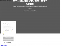 petz-wohnmobile.de Webseite Vorschau