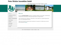 pewi-immobilien.de Webseite Vorschau