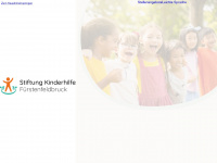 stiftung-kinderhilfe.de Webseite Vorschau