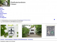 pfadfinderlandheim.de Webseite Vorschau